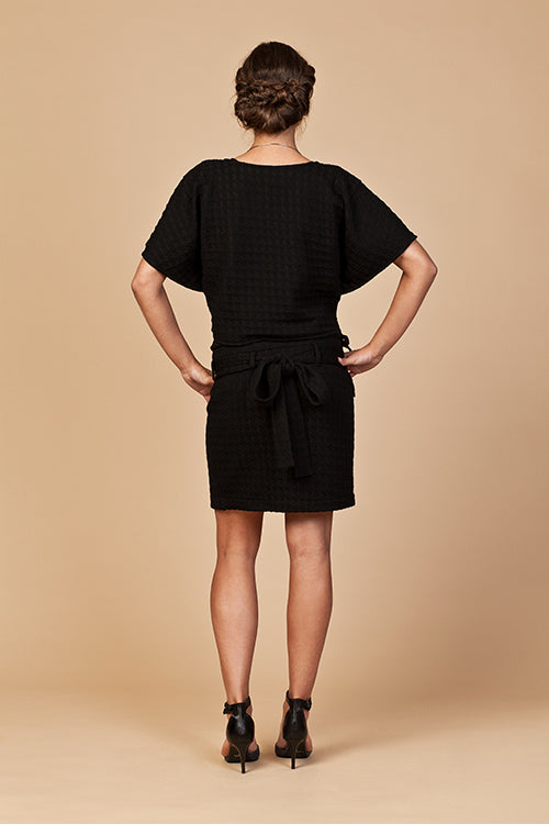 Kimono sweater #1 black 3D