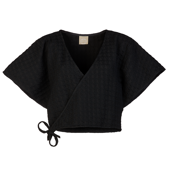 Kimono sweater #1 black 3D