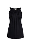 CAMILLE jersey top, black