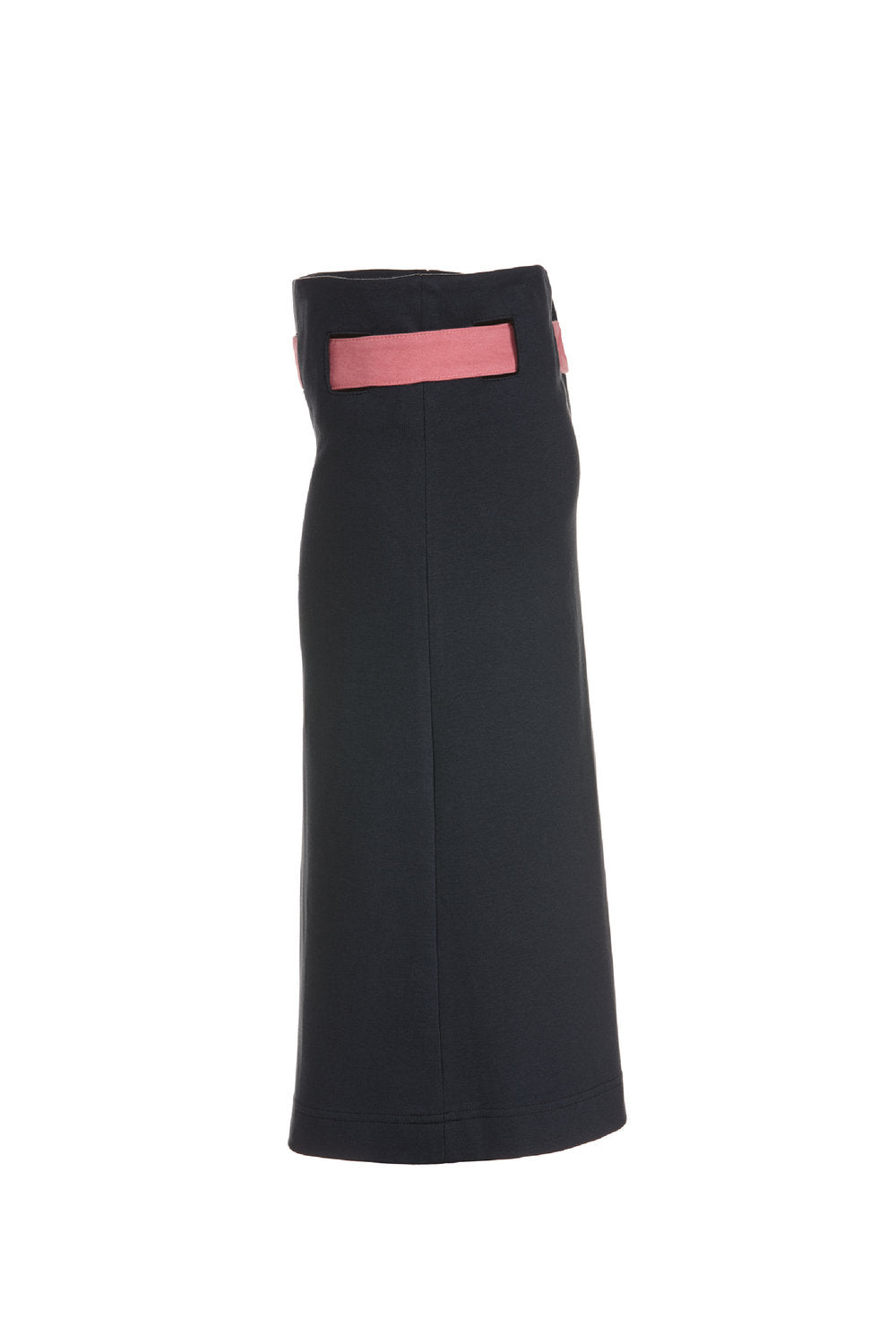 ALICE belted skirt, black